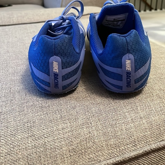 Nike Blue Track Shoes - Picture 3 of 6